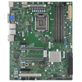 Материнская плата SuperMicro SuperMicro MBD-X11SCA-F-B ATX, LGA1151H4, C246, 4xDIMM (128GB) DDR4 ECC UDIMM, 1xGbe (i210/IPMI), 1xGbe (i210 share IPMI), 8xSATA3, RAID 0,1,5,10, 2xM.2 PCIE, 2xPCIEx16, 1xPCIEx4, 1xPCIEx1, 1xPCI32/33 5V, HDMI/DP/DVI/VGA, Audi