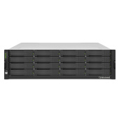 Сетевой накопитель Infortrend GSi 5016GU-F 3U/16bay, single controller, 2x 8GB, 1x 12Gb/s SAS EXP ports, 4x 1G iSCSI ports, 2x Graphic card slots, 2x (PSU+ fan module), 1x Rackmount kit