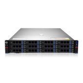 Платформа системного блока Gooxi Intel dual socket 32 DIMM, extended 12-bay - w/ 2* 1200W CRPS modules + 10GbE dual SFP+ ports (Intel 82599ES)