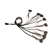 Кабель ACD-60006-MD SlimSAS SFF8654(x8) to 8x U.3 Direct SFF8639(x1), 100см, (аналог Broadcom 05-60006-00)
