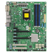 Материнская плата SuperMicro Материнcкая плата SuperMicro MBD-X11SAE-B (заглушка (MCP-260-00063-1) +2 провада CBL-0044L ) {10}