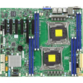 Материнская плата SuperMicro Материнская плата SuperMicro MBD-X10DRL-I-B, OEM ATX 8x 288-pin DDR4 DIMM slots LGA 2011 10x SATA3 (6Gbps) ports 4x USB 3.0 ports (2 rear + 2 via header) 5x USB 2.0 ports (2 rear + 2 via header + 1 Type A) 3 PCI-E 3.0 x8 1 PCI