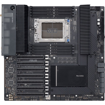 Материнская плата ASUS PRO WS WRX80E-SAGE SE WIFI /AMD SWRX8,WRX80,PCIE 4.0,WS MB, RTL {3} (066262)