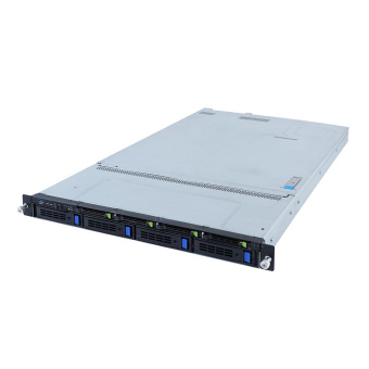 Платформа системного блока Gigabyte R182-M80 1U, 2x LGA4189, 32x DIMM DDR4, 4x 3.5" SAS/SATA, 4x 2.5" 9.5 mm SATA/NVME Gen 4, 2x 1Gb/s Intel I350-AM2, 2x PCIE Gen 4 x16, 1x OCP 3.0 x16, 1x OCP 2.0 x8, AST2600, 2x 1300W