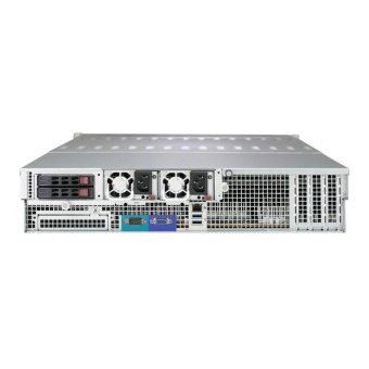 Платформа системного блока SuperMicro SSG-6029P-E1CR24H 2U, 2x LGA3647 (up to 165W), 24x DIMM DDR4 2933MHz, 24x 3.5" SAS3/SATA3 2 expander based backplane, 2x 2.5" SAS3/SATA3 rear, w/o LAN, Broadcom RAID 3108 SAS3, 2x 1600W (318063)