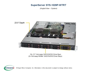 Серверная платформа SYS-1029P-WTRT 1U, 2x LGA3647, 12x DDR4, 8x 2.5" SAS/SATA, 2x 2.5" SAS/SATA/NVME, 2x 10Gb RJ-45, 3x PCIE Gen3, 1x M.2, 2x 750W