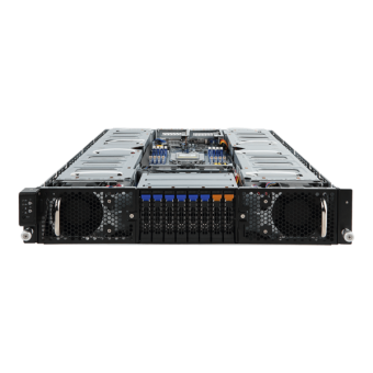 Серверная платформа Gigabyte G292-Z20 2U, 1x SP3, 8x DDR4, 2x 2.5" SAS/SATA/NVME, 6x 2.5" SAS/SATA, 8x PCIE Gen4 x16 GPU, 2x PCIE Gen4 x16, 1x M.2, 2x 2200W