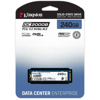 Твердотельный накопитель SSD Kingston SEDC2000BM8/240G M.2 2280 240GB DC2000B Enterprise SSD PCIe Gen4x4