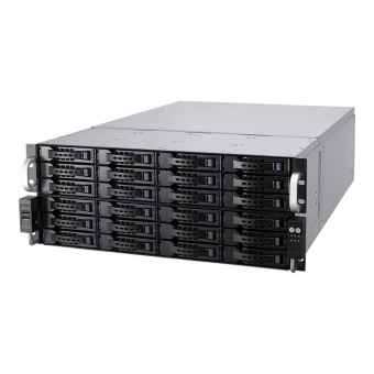 Платформа системного блока ASUS RS540-E9-RS36-E 4U, 36x 3.5”, each (rear and front) backplans 3x SFF8643, NVMe don't support, 2x2.5 rear trays, PIKE 3108 240PD 2G, 2x 800W (216135)