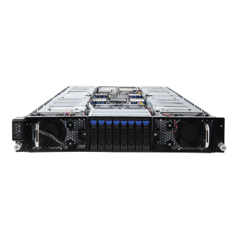 Платформа системного блока Gigabyte G291-2G0 (rev. 100) 2U 16x Single Slot GPU (Tesla T4 only), Dual Intel® Xeon® Scalable, 24x «RDIMM/LRDIMM DDR4, 2x 10Gb/s BASE-T (i550-AM), Aspeed AST2500, 8x 2.5» NVMe/SATA HS HDD/SSD, 2xPCIe Gen3 x16 LPHL, 2x2200W»