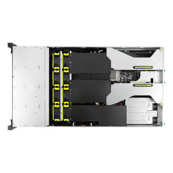 Платформа системного блока ASUS RS520A-E11-RS24U 6x SFF8643(SAS/SATA) + 12x SFF8654x8(NVME), support 24xNVME to motherboard, 2x 800W (684435)