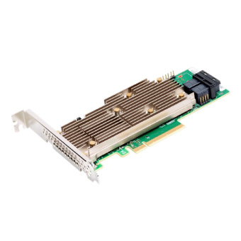 RAID-контроллер Broadcom MegaRAID 9460-8I SGL (05-50011-02 / 03-50011-33011)  PCIe 3.1 x8 LP, SAS/SATA/NVMe, RAID 0,1,5,6,10,50,60, 8port(2 *int SFF8643), 2GB Cache, 3508ROC (003617)