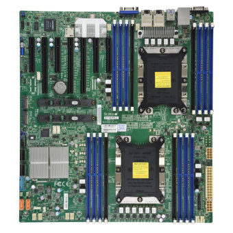 Материнская плата SuperMicro MBD-X11DPH-T-B (2*LGA3647, 16*DDR4(2933), 10*SATA3, 2*M.2, 7*PCIE, 2*10Glan)