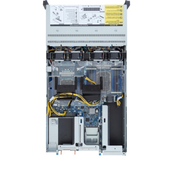 Серверная платформа Gigabyte R283-SF0-AAL1 2U, 2x LGA4189, 32x DDR5, 12x 3.5" SAS/SATA/NVME, 5x PCIE Gen5 x16, 1x OCP 3.0 x16, 2x 2700W