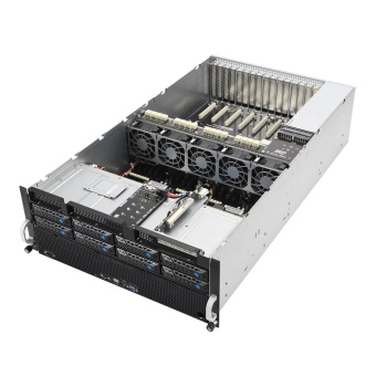 Платформа системного блока ASUS ESC8000A-E11 2x SFF8643 (SAS/SATA)+ 4x SFF8654x8, 2x U.2 support, 2x PCIe, 2x 1GbE, 4x 3000W (497257)