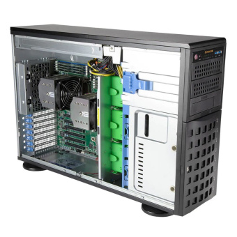 Платформа системного блока SuperMicro SYS-740A-T 2*LGA4189, C621A, 16*DDR4 3200, 8*3.5" HS, 2*M.2, 6*PCIE, 2*Glan, VGA, 6*USB 3.0, 2*1200W (433575)