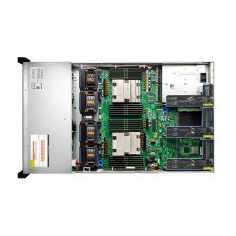 Платформа системного блока Gooxi SR201-D12RE-G2 AMD Genoa 2U Expander Backplane 12_2.5/3.5 SAS/SATA Hard Drive Bay Server Barebone + 800W CRPS modules + standard rail kit
