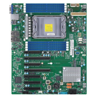 Материнская плата SuperMicro MBD-X12SPL-F-B (1x LGA4189, 8x DDR4(3200), 10x SATA3, 1x M.2, 7x PCIE, 2x 1Glan)