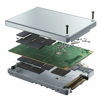 Накопитель SSD Intel D7-P5520 SSDPF2KX019T1M1 1920GB, 2.5" U.2, 5300/1900 MB/s, 110k/100k IOPS, PCIe 4.0 x4, NVMe, 1DWPD