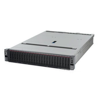 Платформа системного блока с ЦПУ Lenovo 7Z73TA8100 SR650 V2 Xeon Silver 4314 (16C 2.4GHz 24MB Cache/135W), 32GB  (1x32GB, 3200MHz 2Rx4 RDIMM), 8 SAS/SATA, 9350-8i, 1x750W Platinum, 5 Standard Fans, XCC Enterprise, Toolless V2 Rails