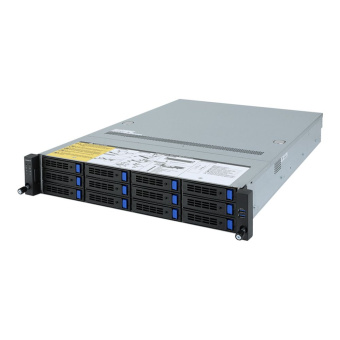 Платформа системного блока Gigabyte R282-Z90 2*SP3, 32*DDR4(3200), 12*3.5»/2.5» SATA/SAS HS, 2*2.5» SATA HS, M.2, 8*PCIE, 2*Glan, Mlan, 4*USB 3.0, VGA, 2*1200W