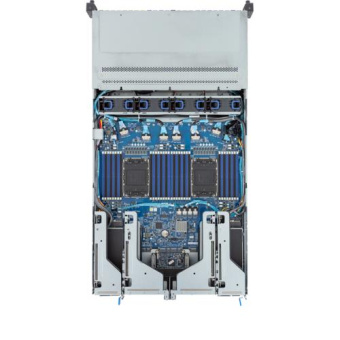 Серверная платформа Gigabyte R283-S92-AAJ3 2U, 2x LGA4677, 32x DDR5, 8x 2.5" NVME, 16x 2.5" SAS/SATA, 4x PCIE Gen5 x16, 2x PCIE Gen5 x8, 2x OCP 3.0 x16, 2x 2000W