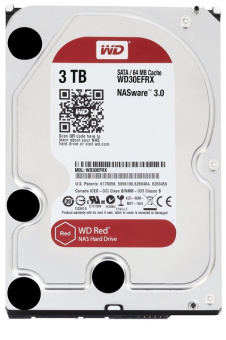 Жесткий диск SATA 3TB 6GB/S 64MB WD30EFRX WDC