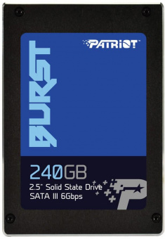 Накопитель SSD SATA2.5" 240GB BURST PBU240GS25SSDR PATRIOT