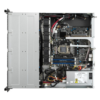 Платформа системного блока ASUS RS300-E11-PS4 1U, LGA1200, 4xDDR4, 4x3.5 (1xSFF8643, 2xNVME on the backplane,), DVDRW, 2x1GbE, 1xM.2 SATA/PCIE 2280, optional ASMB10-iKVM, HDMI (from CPU), 1x350W (441205)
