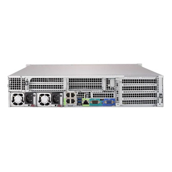 Платформа системного блока SuperMicro SYS-2029U-E1CR4-FT019 2U, 2xLGA3647 (up to 205W), iC621 (X121PU), 24xDDR4, up to 24x2.5 SAS/SATA (with expander), up to 4x2.5 NVME Gen3 (optional), 4x 1000GBase-T (i350), 1x PCIE x16, 5x PCIE x8 FP, 1x PCIE x8 LP, 1x