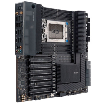 Материнская плата ASUS PRO WS WRX80E-SAGE SE WIFI /AMD SWRX8,WRX80,PCIE 4.0,WS MB, RTL {3} (066262)