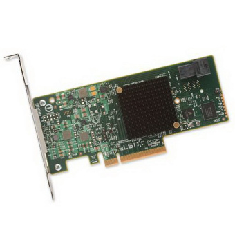 RAID-контроллер Broadcom LSI MegaRAID SAS 9341-4i SGL (LSI00419 / 05-26105-00(J) PCIe 3.0 x8 LP, SAS/SATA 12G, RAID 0,1,5,10,50, 4port(1*int SFF8643), 3008ROC, {5}, (003099)