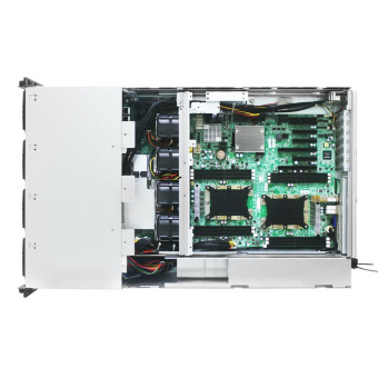 Платформа системного блока AIC HA401-VG_XP1-A401VG01 A401VG01 4U 24-bay storage server, 24x SATA/SAS hotswap 3.5"/2.5" universal bay, 2x canister, 4x 9mm 2.5" nternal bay, 12G expander board with 2x SFF-8643, 2xSFF-8644, 1300W 1+1 redundant power supply,