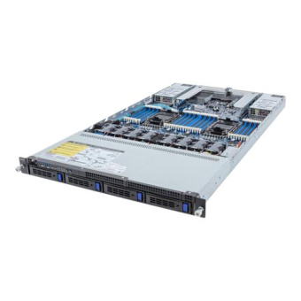 Серверная платформа Gigabyte R183-S90-AAV2 1U, 2x LGA4677, 32x DDR5, 4x 3.5" SAS/SATA, 2x PCIE Gen5 x16, 2x OCP 3.0 x16, 2x 1600W