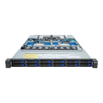 Серверная платформа Gigabyte R183-Z92-AAD3 1U, 2x SP5, 24x DDR5, 12x 2.5" SAS/SATA, 2x PCIE Gen5 x16, 2x OCP 3.0 x16, 2x 1600W