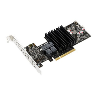 Контроллер ASUS PIKE II 3008-8I 8-port Internal SAS12G Card (MiniSAS HD), Integrated RAID