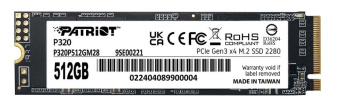 SSD жесткий диск M.2 2280 1TB P320 P320P1TBM28 PATRIOT