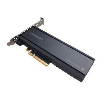 Накопитель SSD Samsung Enterprise PM1735 MZPLJ6T4HALA-00007 6400GB, HHHL, 8000/3800 MB/s, 1500k/250k IOPS, NVME Gen4 x8, 3DWPD