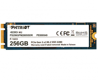 Накопитель SSD M.2 2280 256GB TLC SCORCH PS256GPM280SSDR PATRIOT