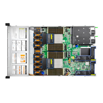 Платформа системного блока Gooxi SR101-D04R AMD 1st/2nd/3rd Gen 1U Direct-attached Backplane 4_2.5/3.5 SAS/SATA Hard Drive Bay Server Barebone + 650W CRPS modules +Standard rail kit