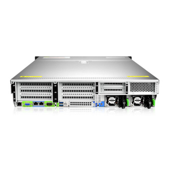 Платформа системного блока Gooxi SR201-D08R-G2 AMD Genoa 2U Direct-attached Backplane 8_2.5/3.5 SAS/SATA Hard Drive Bay Server Barebone + 800W CRPS modules + standard rail kit