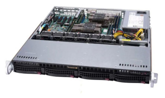 Серверная платформа SYS-6019P-MT 1U, 2x LGA3647, 8x DDR4, 4x 3.5" SAS/SATA, 2x 1Gb RJ-45, 1x PCIE Gen3, 1x 500W