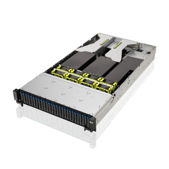 Платформа системного блока ASUS RS520A-E11-RS24U 6x SFF8643(SAS/SATA) + 12x SFF8654x8(NVME), support 24xNVME to motherboard, 2x 800W (684435)