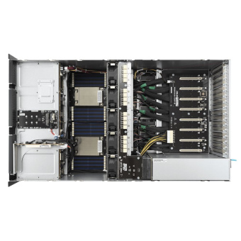 Платформа системного блока ASUS ESC8000A-E11 2x SFF8643 (SAS/SATA)+ 4x SFF8654x8, 2x U.2 support, 2x PCIe, 2x 1GbE, 4x 3000W (497257)