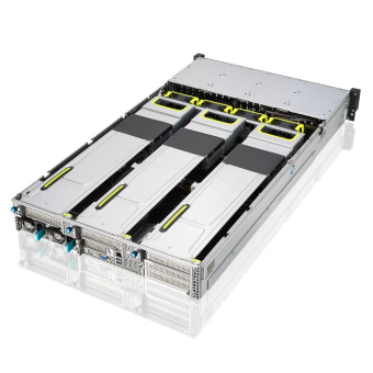 Платформа системного блока ASUS RS720A-E11-RS24U 6x SFF8643 (SAS/SATA)+ 4x SFF8654x8 (support 24xNVME with expander) on the backplane, 2x 10GbE (Intel x710), 2x 1600W