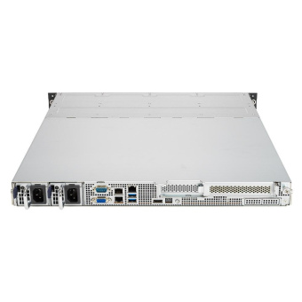 Платформа системного блока ASUS RS300-E11-RS4 1U, LGA1200, 4xDDR4, 4x3.5 (1xSFF8643, 2xNVME on the backplane,), DVDRW, 2x1GbE, 1xM.2 SATA/PCIE 2280, optional ASMB10-iKVM, HDMI (from CPU), 2x450W