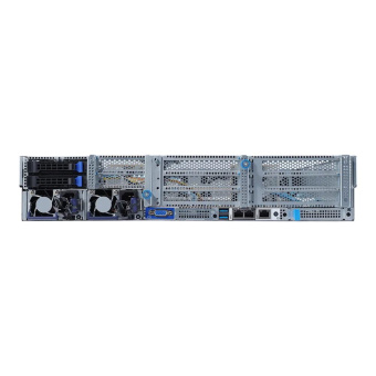Платформа системного блока Gigabyte R282-Z97 2U, 2x Epyc 7002/7003, 32x DIMM DDR4, 12x 2.5" SAS/SATA upgradable to 24 NVME Gen4, 2x 2.5" SATA/SAS in rear side, 2x 1Gb/s Intel I350-AM2, 2x PCIE Gen 4 x16, 6x PCIE Gen 4 x8, 1x OCP 3.0 x16, 1x OCP 2.0 x8, 1x